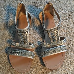 Sparkling Flat Sandals